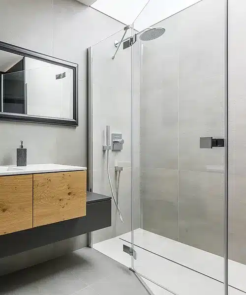 Tub To Shower Conversion In Santa Clarita Completed By All Exclusive Construction, Inc.
