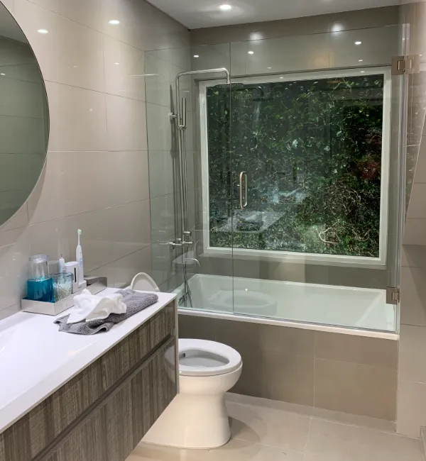 Remodeling cost of different types of bathrooms.